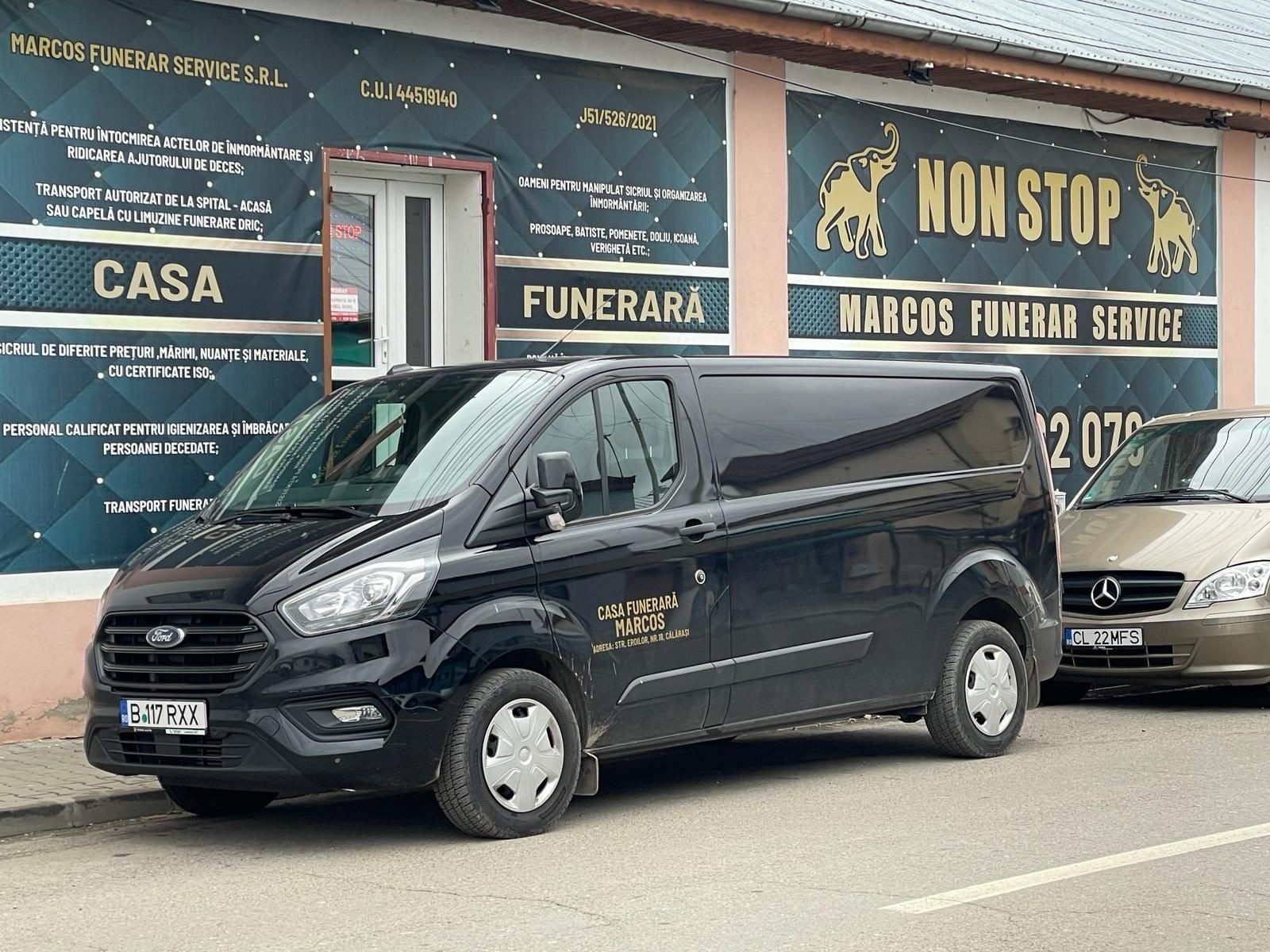 Servicii Funerare complete în Călărași autorizate DSP - Casa Funerară Marcos - Strada Eroilor, nr. 18 - între Biserica Volna și Poliția Călărași.
